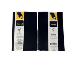 NEW Lot of 2 Ruled Paper Journal 5.5''x3.5'' FSC Mix Paper 96 Sheets
