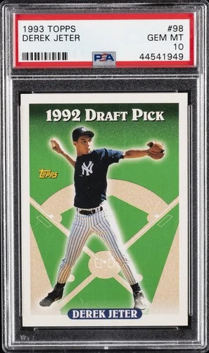 1993 TOPPS #98 DEREK JETER ROOKIE RC PSA 10