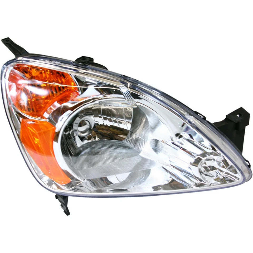 Driver and Passenger Side Headlights For Honda CR-V 2002-2004 Halogen EX LX Foto 3 de 4