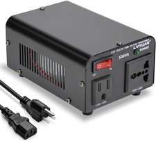 Voltage Transformer Converter 500 Watt Step Up/Down Convert from 110-120