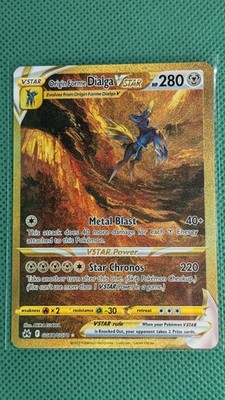 Origin Forme Dialga VSTAR (Secret) GG68/GG70 Crown Zenith: Galarian Gallery Holo