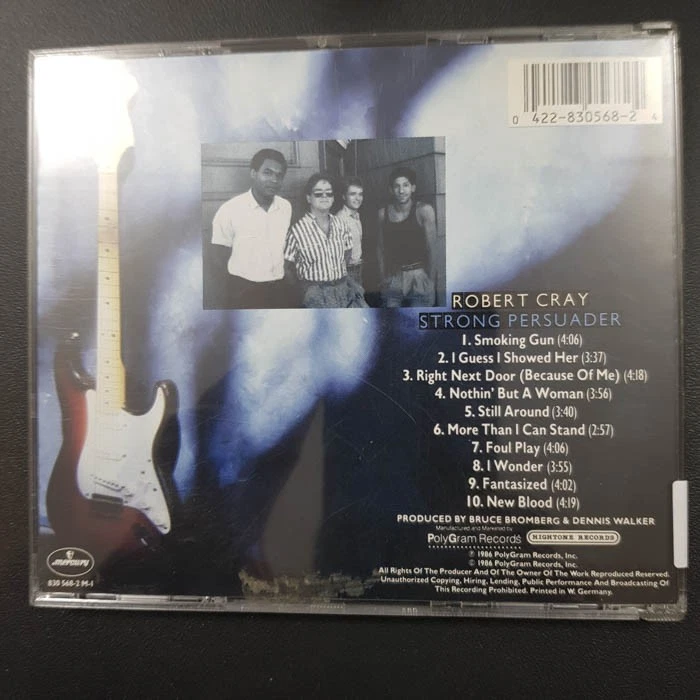 ROBERT CRAY Strong Persuader WGER EX/EX(CD) - Bild 4 von 4