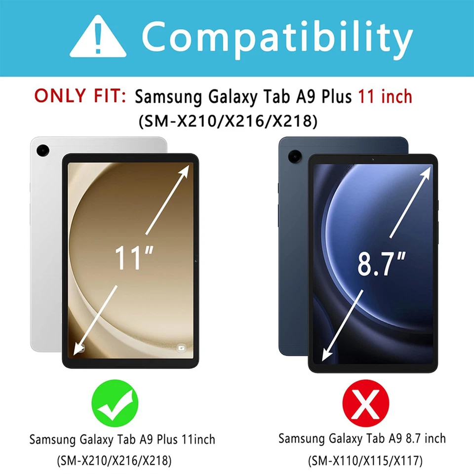 For A9 Plus 5G Keyboard Tablet Case Transform Your Tablet WMNX - Image 2 of 4