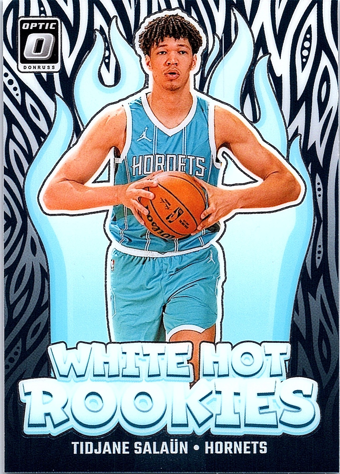 2024-25 Donruss Optic #3 Tidjane Salaun White Hot Rookies