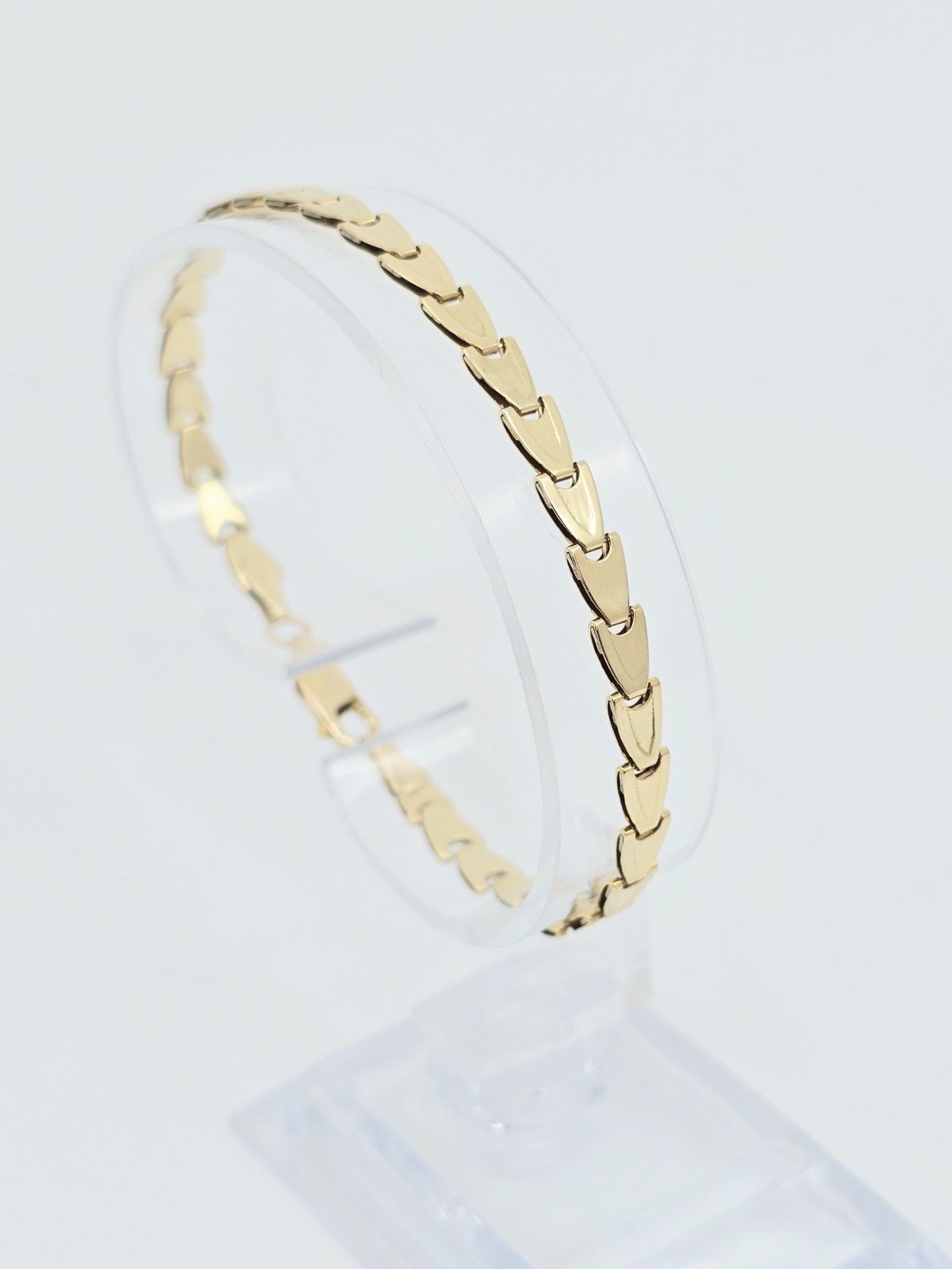 Unique 14K Solid Yellow Gold Custom Designer Tenn… - image 2