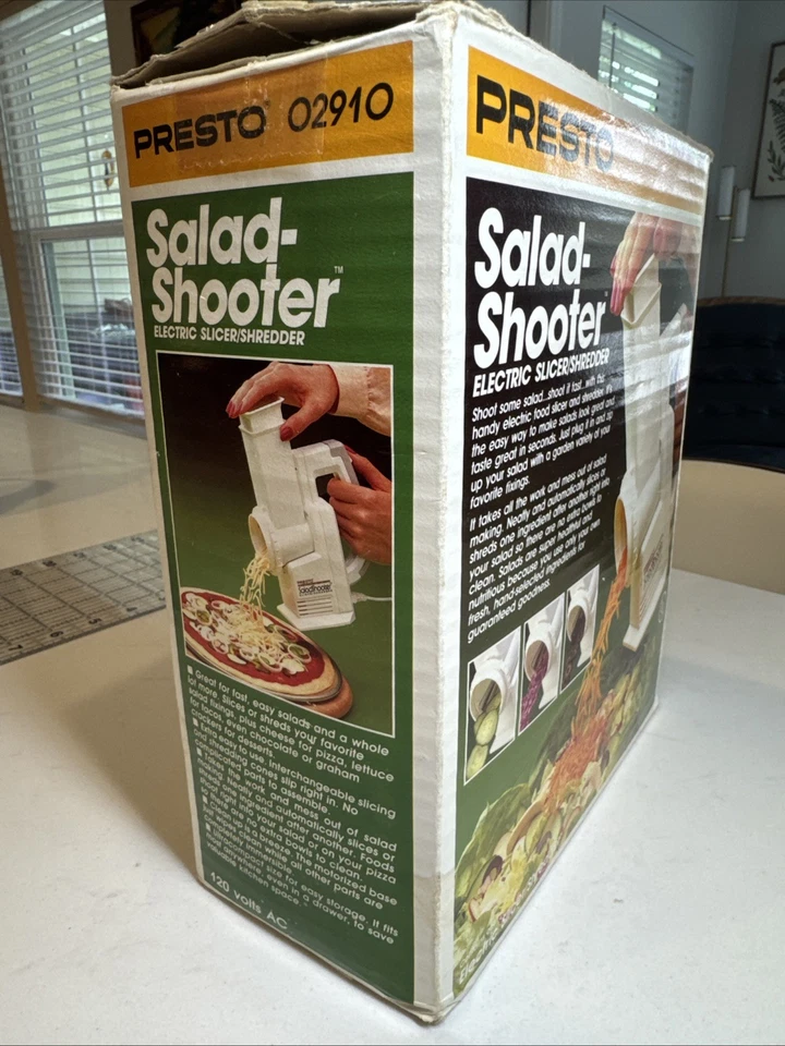 VTG Presto Salad-Shooter Electric Slicer/Shredder Kitchen Appliances Gadgets - Image 4 of 4