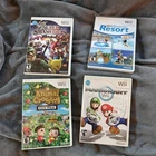 Wii Lot Of Games (Wii Sports Resort,, Mario Kart, Animal Crossing, SSB Brawl)