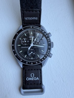Swatch x Omega Speedmaster Moonswatch Mission To The Moon | eBay
