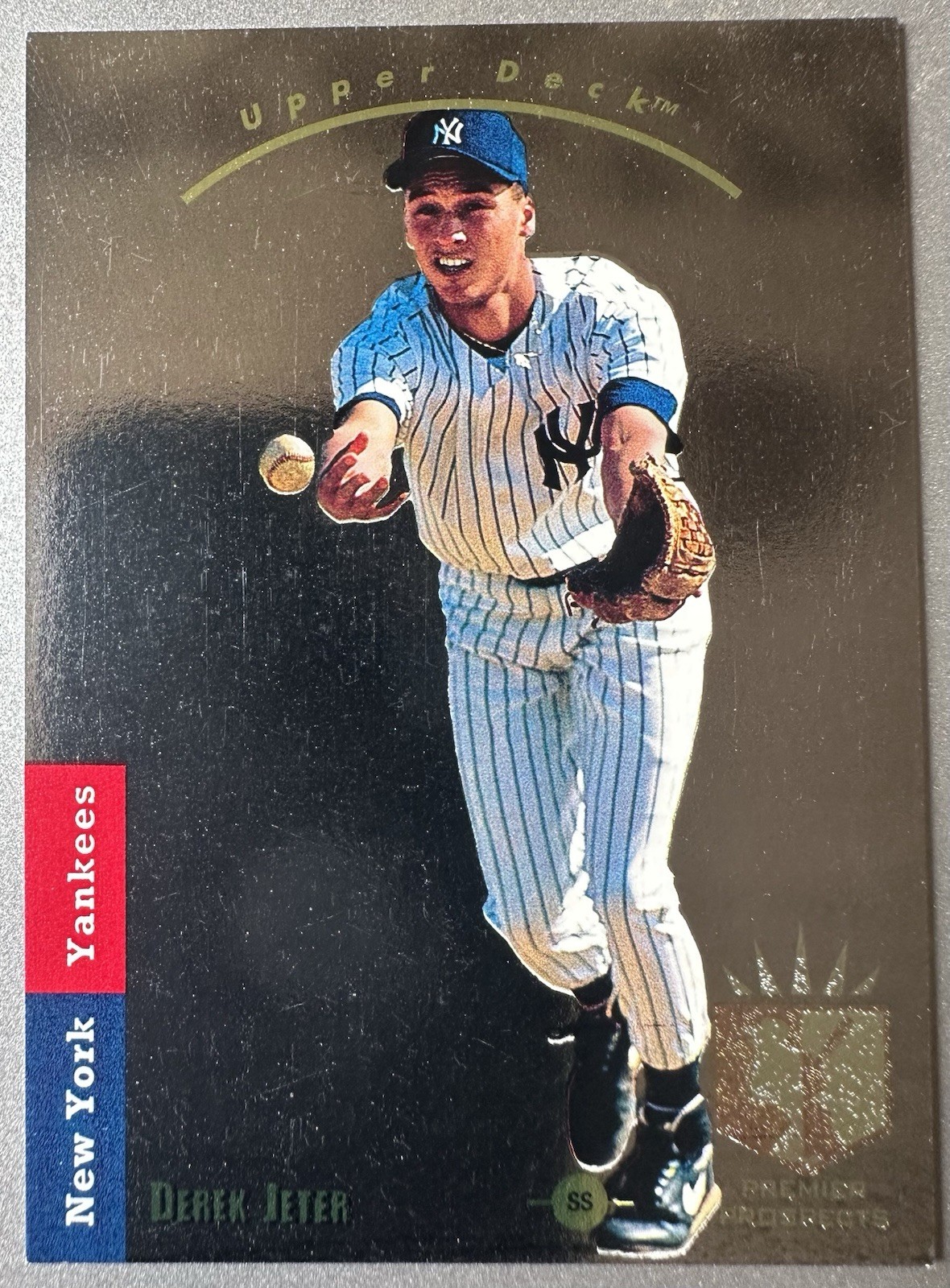 DEREK JETER 1993 Upper Deck SP Foil Baseball RC Rookie Card #279 -NY Yankees/HOF