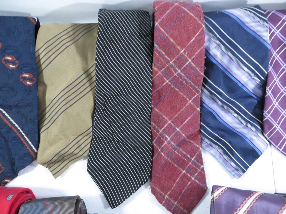 批量 24 件 男式 领带 狩猎 角 Dolcepunta 组装 Ben Sherman Flamboyant — 第 3/4 张图片