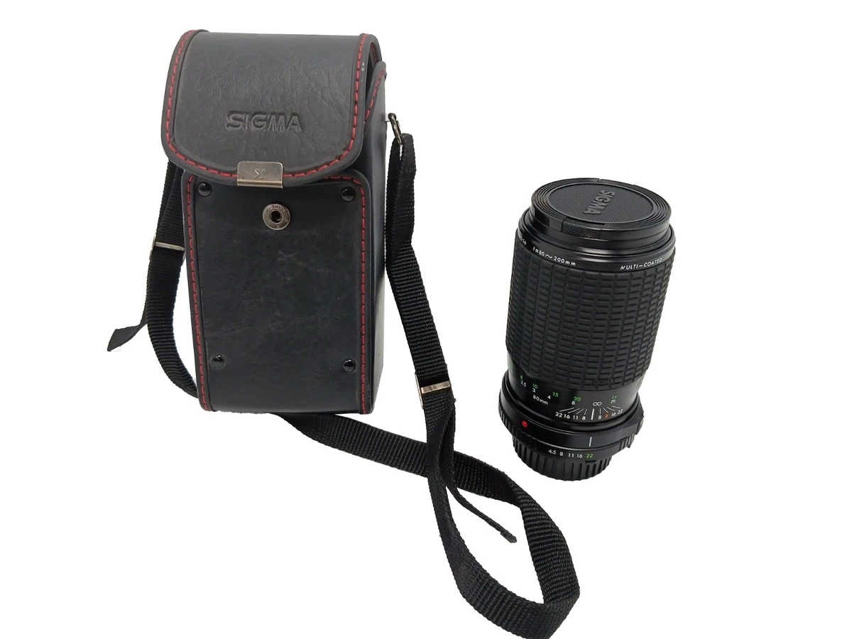 【美品】シグマZOOM LENS 80-200mm ⭐️オールドな望遠レンズ⭐️ 美品】シグマZOOM LENS 80-200mm ⭐️オールドな望遠レンズ⭐️ 【公式