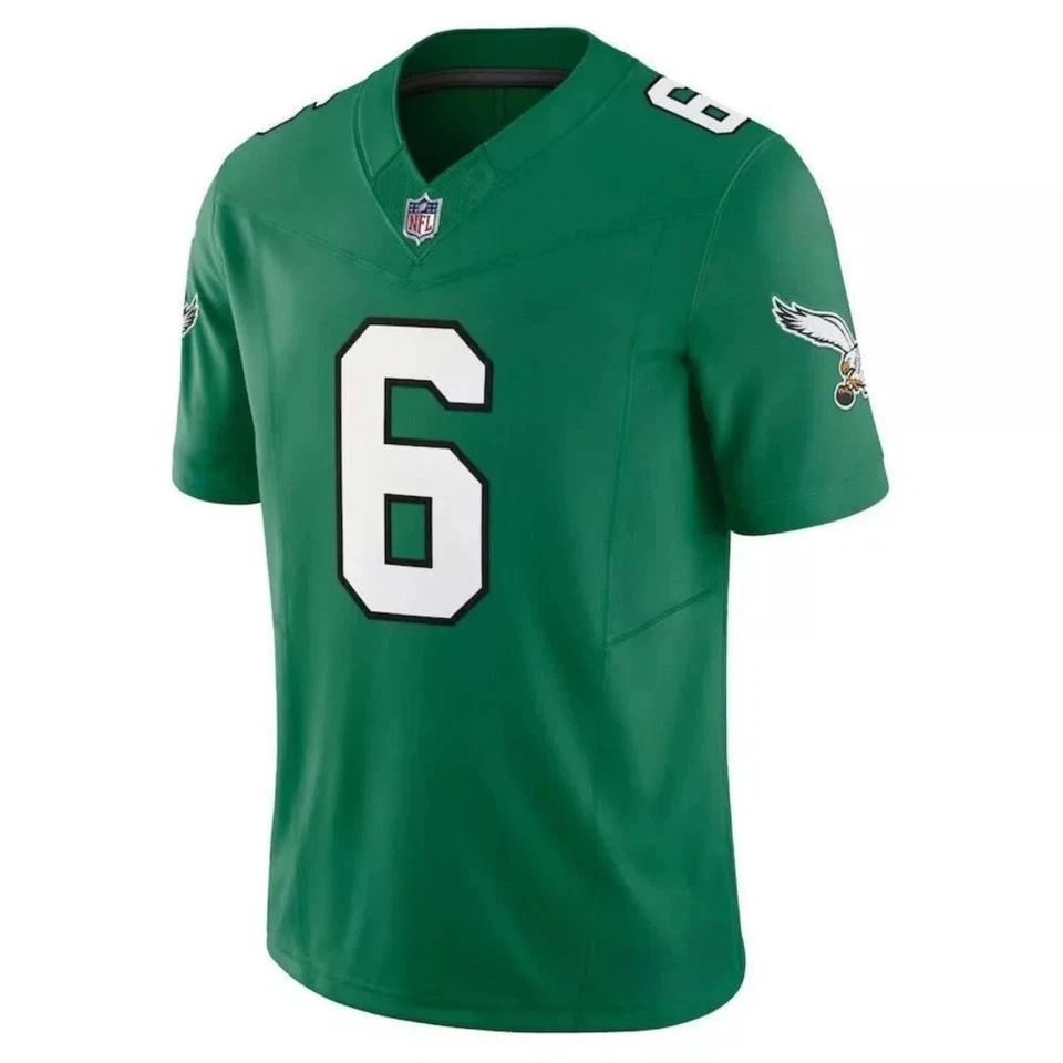 Men's  Eagless #6 DeVonta Smith  Jersey All Stitched Jersey