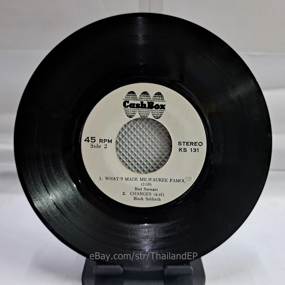 BLACK SABBATH /CHANGES /SLADE /I WON'T LET IT �APPEN AGEN THAILAND EP 45 THAI - Image 2 of 4