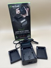 Digipower - DSLR Travel Charger For Canon Replacement Batteries LP-E6/10/17