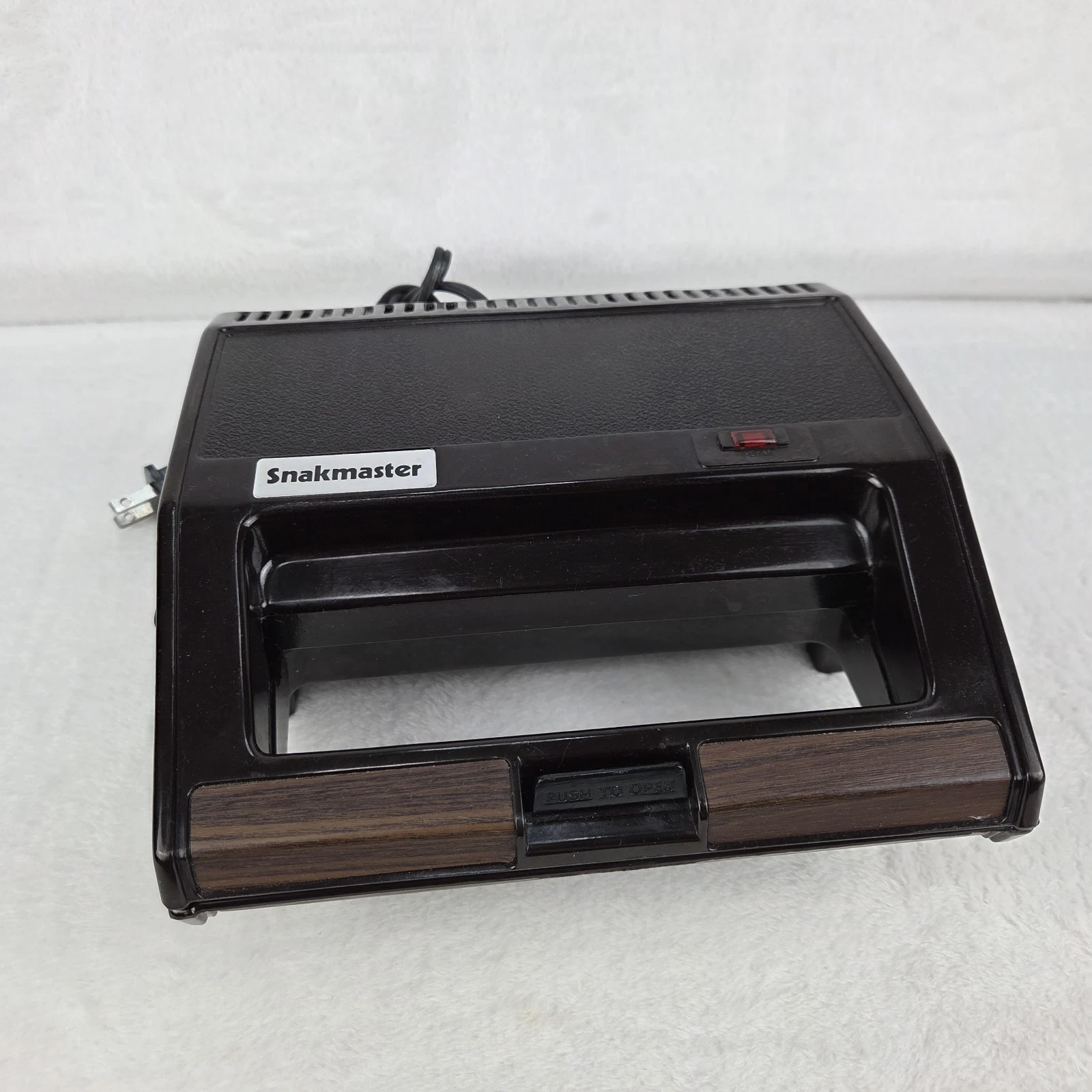 Vintage Snakmaster Sandwich Maker CN613 Clark National Tested Working