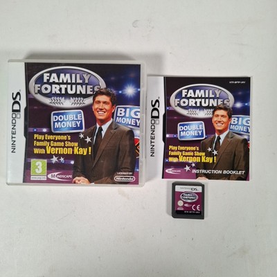 Family Fortunes Nintendo DS Videospiel Anleitung PAL