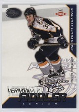 2002-03 Pacific Calder Silver 185/299 Vernon Fiddler #128 8sr
