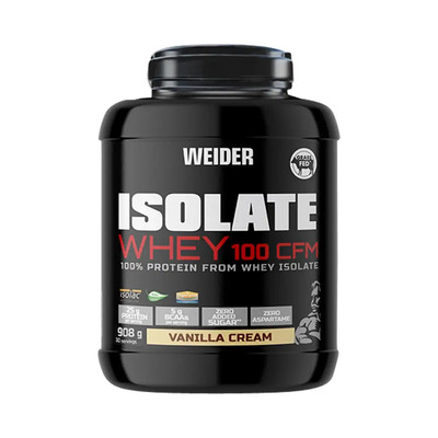 Weider Isolate Whey 100 CFM (908g) Vanilla Cream (71,53 EUR/kg)