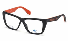 Adidas OR5009 002 Matte Black Plastic Optical Eyeglasses Frame 57-12-140 OR RX