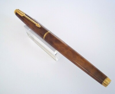 Stylo Plume Parker 75 Laque De Chine Jasper Red - Plume Or 18 Carats - Rare Occasion