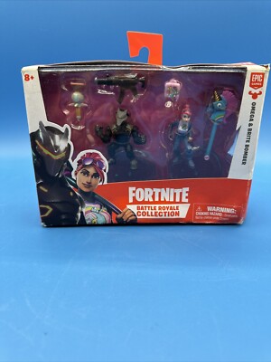 Fortnite Games Battle Royale Collection Omega & Brite Bomber 2-Inch Mini Figures