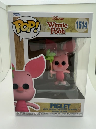 Funko Pop! Vinyl: Disney - Piglet #1514 + protector ! Winnie The Pooh