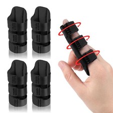 4 Pcs Trigger Finger Splints/Brace for Knuckle Immobilization Broken Finger