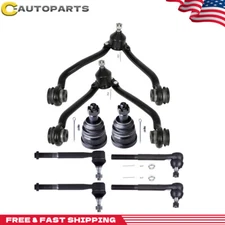 8x For 1996-2002 Chevrolet Express 2500 3500 2WD Front Upper Control Arm Tie Rod