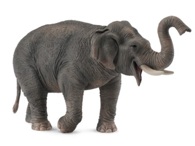 Collecta 88486 Asiatischer Elefant 15 cm Wildtiere