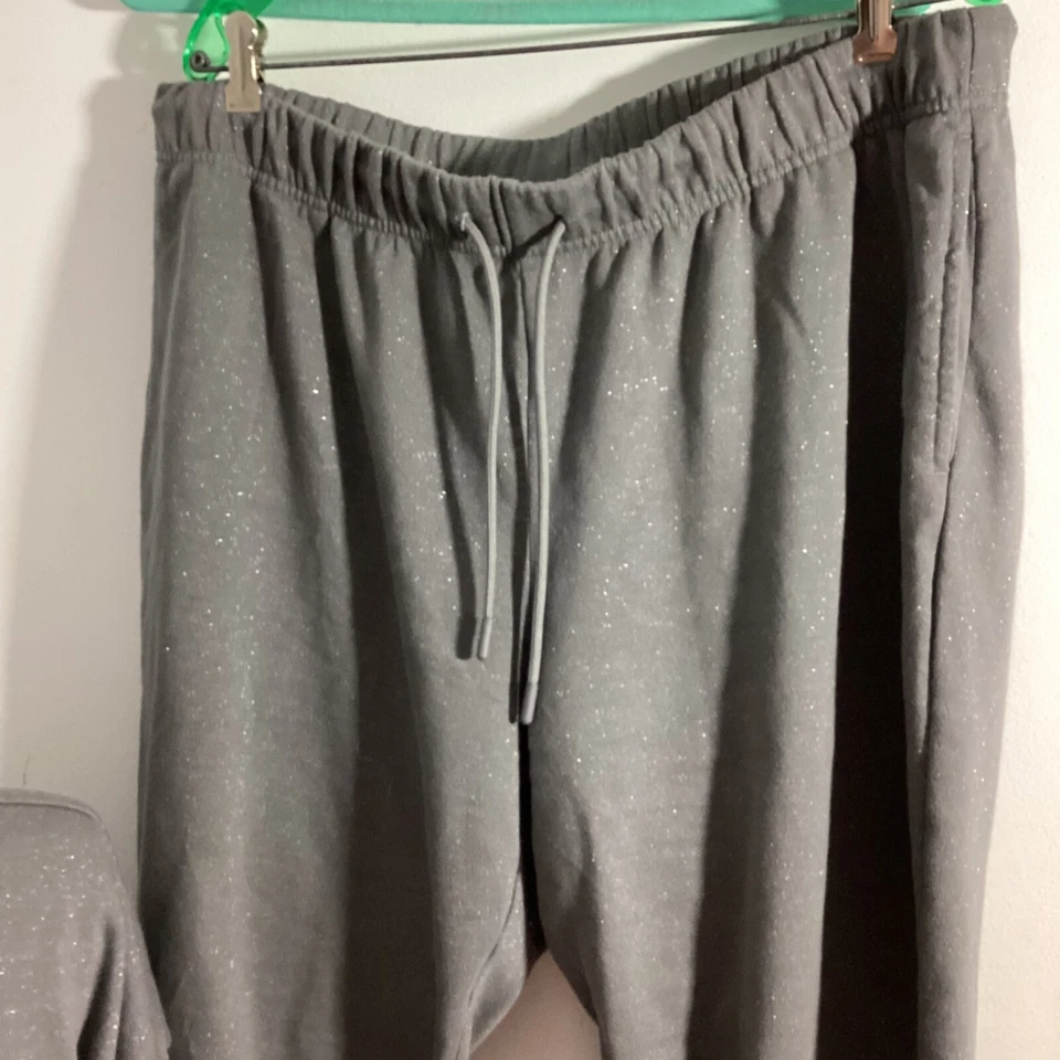 ИДЕОЛОГИЯ ЖЕНЩИН ПЛЮС 1 X 2 ИЗДЕЛИЯ КОМПЛЕКТ ТОЛСТОВКА И БЕГУНОВ СЕРЫЙ С LUREX FESTIV - Изображение 4 из 4