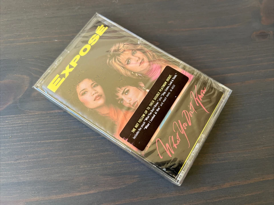 1989 - Exposé - What You Don't Know (Cassette Arista). Brand new!! Never Opened - Image 3 of 3