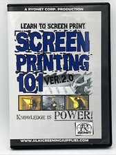 Ryonet Screen Printing 101 Version 2.0 Knowledge is Power Learn/Training 3 DVD