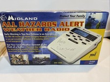 Midland WR100B Weather Alert Radio - White -