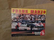 FRANK MANZO KENDALL MOTOR OIL 1996 DODGE AVENGER MINI POSTER - NEW