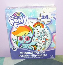 New My Little Pony Rainbow Dash Shaped Puzzle 24 Pieces