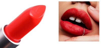 MAC Matte LADY DANGER 607 Lipstick Full Size NIB RETRO