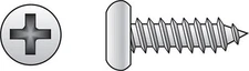 The Hillman Group 823274 Stainless Steel Pan Head Phillips Sheet Metal Screw,