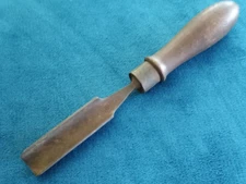 Vintage Antique Ward Wood Chisel Gouge 1  1/4” Woodcarving Tool.
