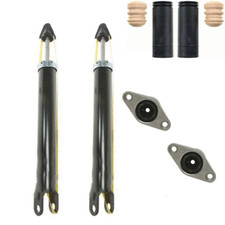 2x Stossdämpfer hinten + 2 Domlager + Schutzsatz Hyundai I30 Carens III Kia Ceed