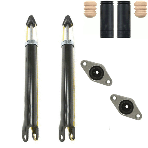 Stoßdämpfer Set Vorderachse - 2x Dämpfer + Domlager + Wälzlager Für Fahrzeuge Bis 1500kg