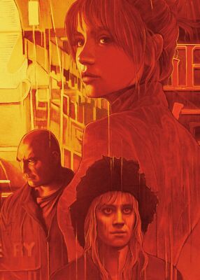 Blade Runner 2049 by Gabz Ltd x/250 Screen Print Poster Art MINT