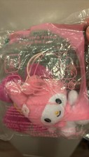 my melody with flower hello kitty  friends mcdonald 2007 unopened