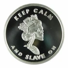 Slave Queen # 7 - 1 oz 2017 Royal Highness Obverse Proof Silver Shield Cannabis