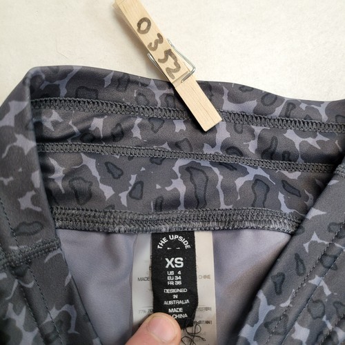 The Upside Drawstring Athletic Pants Youth Girls Size Extra Small XS Gray Pink - Picture 2 of 9