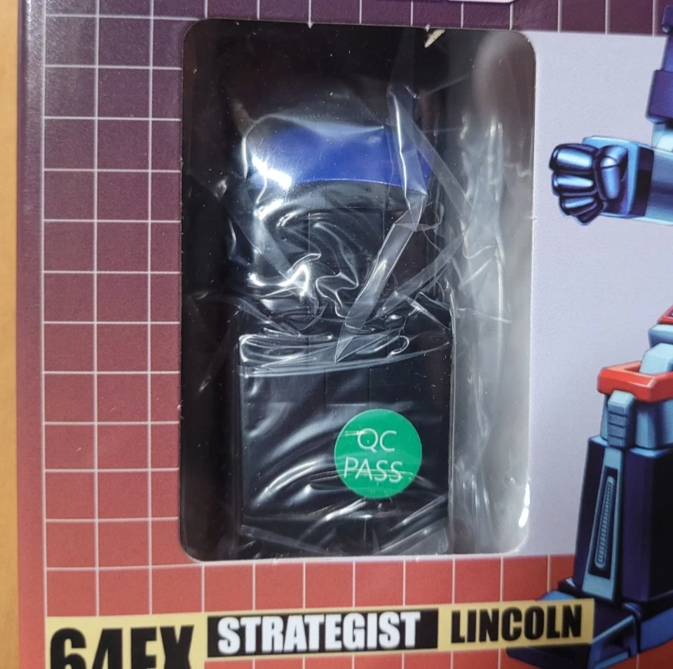 Newage Legendary Heroes H64EX Lincoln figure toy box version - Image 2 of 4