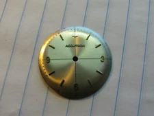 BULOVA  ACCUTRON 214 Mens CROSSHAIRS WATCH DIAL Vintage 1960s - 1970s (X)