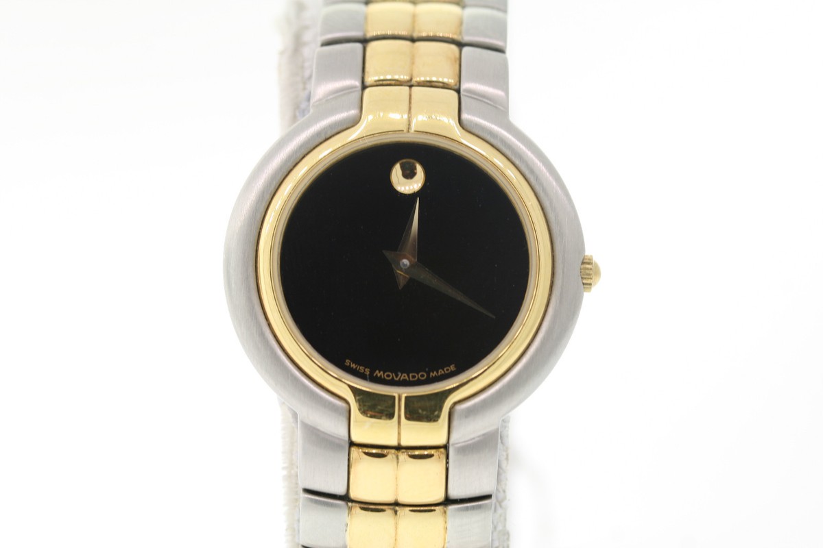 Ladies Movado 0601953 Mosaic Series Two-Tone Stainless Steel Watch