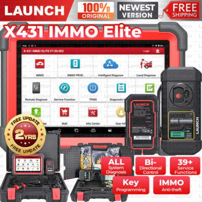 2026 Launch X431 IMMO Elite Auto OBD2 Diagnosegerät IMMO Programmier X-PROG3