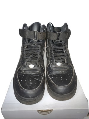 Nike Air Force 1 High Tops AF1 Black 315121-032 - Size 8 | eBay