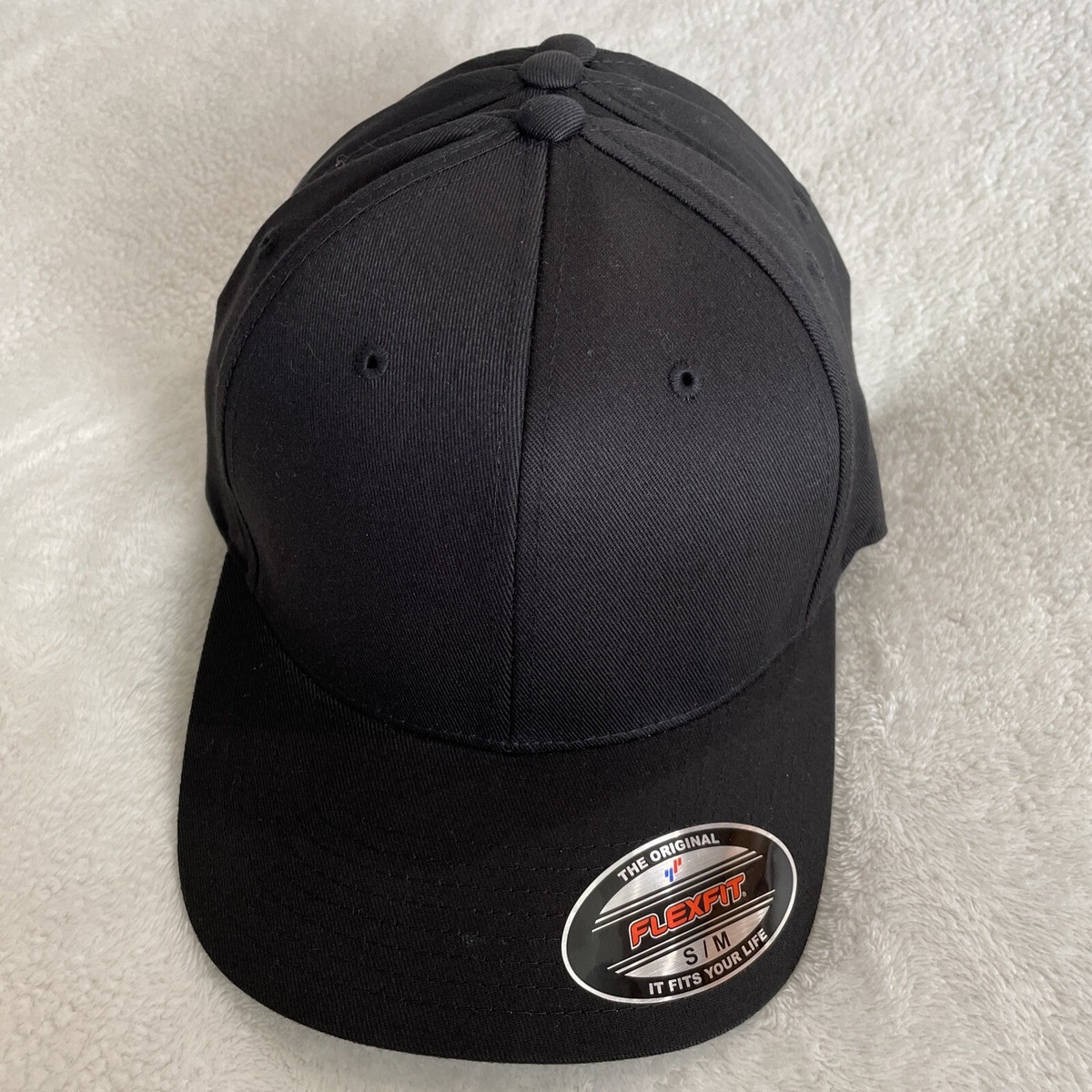 flexwitme cap 初期版black NEW 3-LOT BUNDLE Port Authority Black/Blank FLEXFIT Cap Hat C865